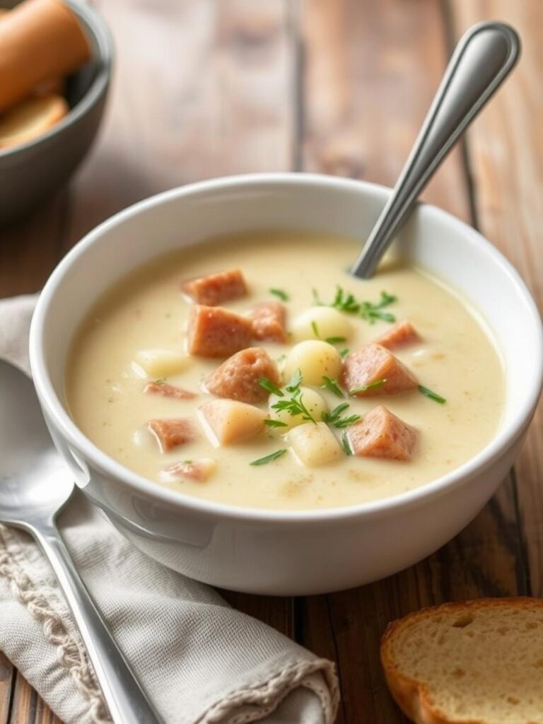 Creamy Sausage Potato Soup Recipe for Winter Dinner
