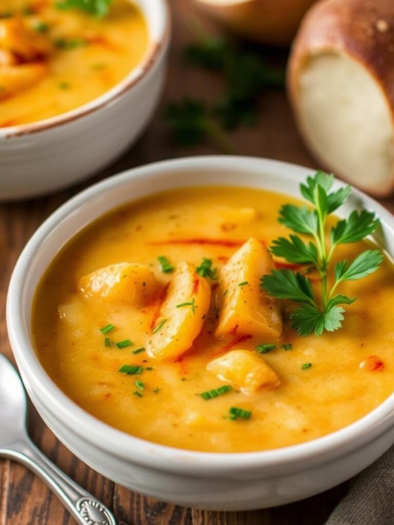 Spicy Cajun Potato Soup Recipe for Winter Dinner