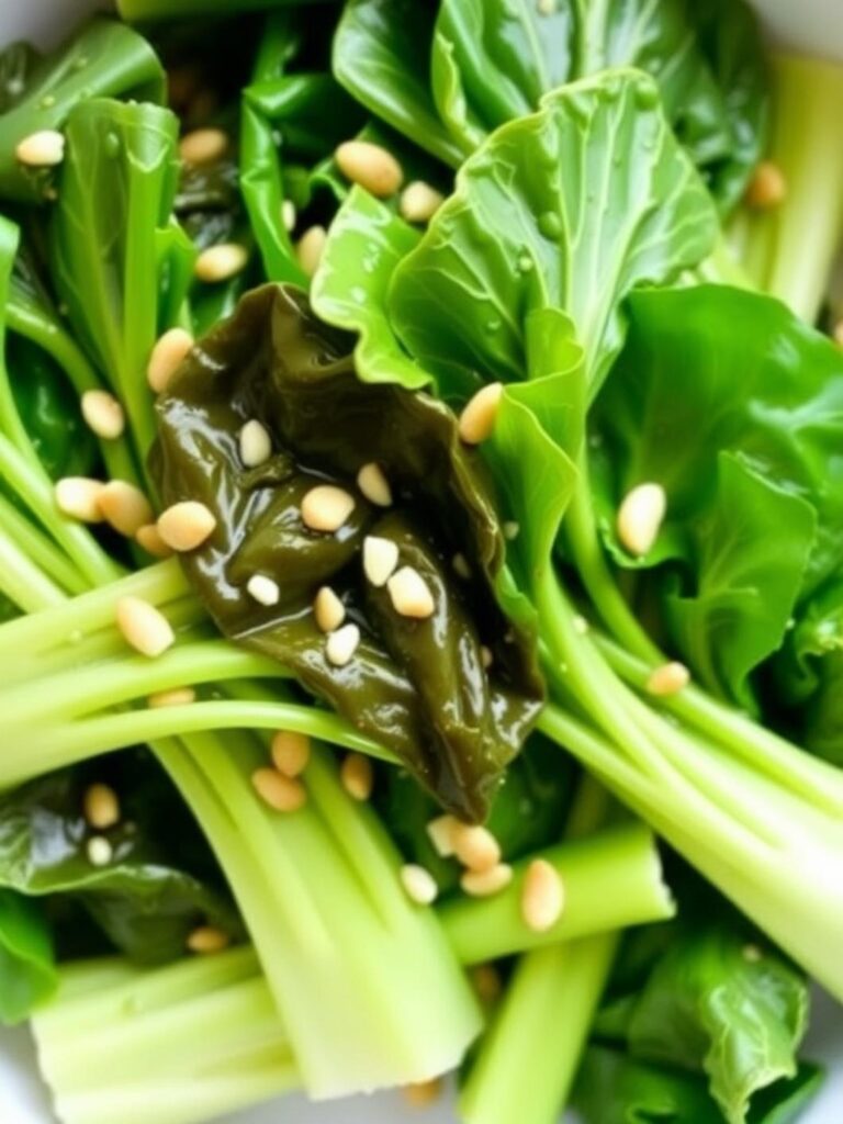 Easy Quick Bok Choy with Garlic and Ginger Recipe