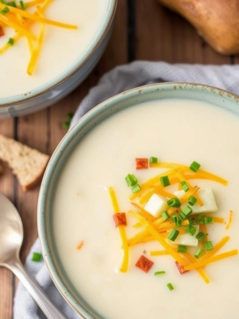 Best Homemade Loaded Potato Soup Recipe for Dinner