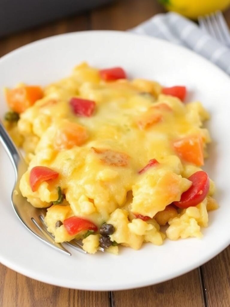 Simple Classic Breakfast Hashbrown Casserole