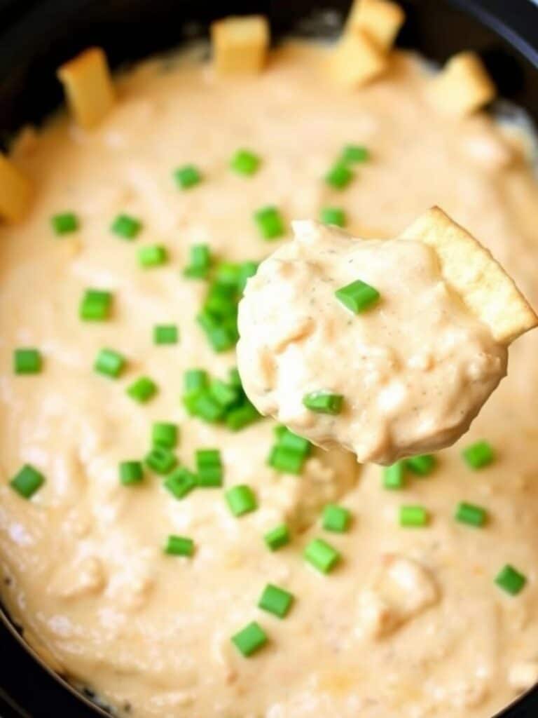 Easy Crock Pot Buffalo Chicken Dip Recipe